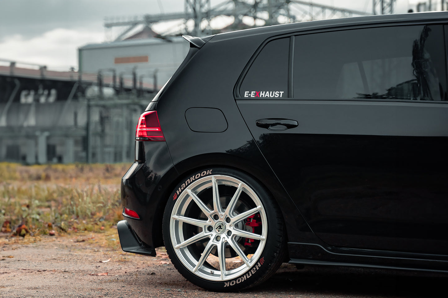 E-EXHAUST / E-INTAKE Aufkleber